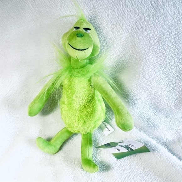 Dr. Seuss' The Grinch 11" Plush Doll - NWT 🎁 - Picture 3 of 12